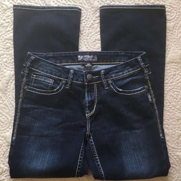 Silver Jeans Aiko Bootcut Dark Wash size W30/L31 - Picture 2 of 16